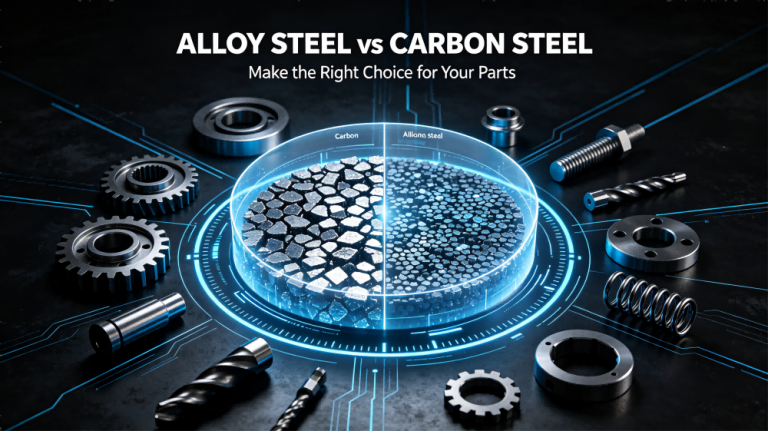 Alloy Steel vs Carbon Steel: A Practical Material Selection Guide for Engineers